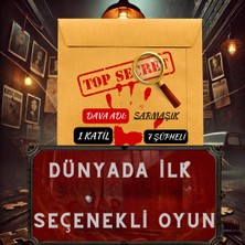 Dedektiflik Oyunu -Dedektif-Cinayet Çözme Oyunu - Dava Çözme Oyunu - Interaktif Oyun