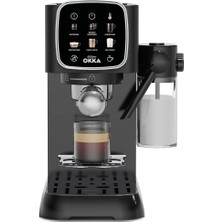 OK0032-05 Arzum Okka Espresso Solo M Yarı Otomatik Espresso Makinesi - Krom