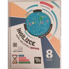 8.sınıf Ingilizce Konu Anlatımlı Defter Kitap