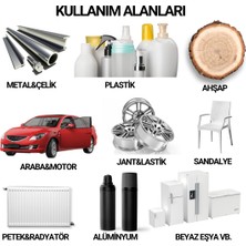 Sio Colors 2 Adet Sprey + 1 Adet Vernik Sedef Altın RAL-1036 Sprey Boya Seti 400 Ml+Zımpara+Kağıt Bant+Eldiven