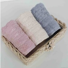 Fnt Havlulu Örgü Sepet Pamuklu Güpürlü 30 x 50 cm 5 Adet Ufak Mutfak Havlu Hediyelik Bohçalık Çeyizlik