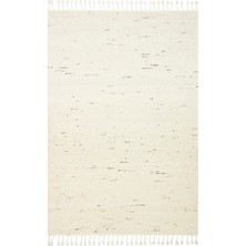 Eko Halı Pune Kilim Pun 04 Cream El Emeği ile Yeni Zelanda Yünü ile Üretilen Modern El Dokuma Kilim