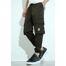 Bl 2135 Kort Paraşüt Düz Ipli Paça Avcı Tactical Kargo Cepli Erkek Eşofman Alt
