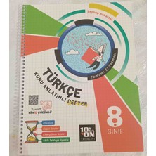 8.sınıf Türkçe Konu Anlatımlı Defter