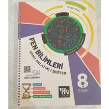 8.sınıf Fen Bilimleri Konu Anlatımlı Defter