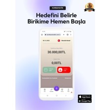 Dijital Bireysel ve Aile Hedef Kumbarası Ömür Boyu Üyelik