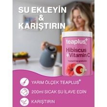 Teaplus+ Hibiskus Ekstresi & C Vitaminli Bitkisel Içecek Tozu 35gr