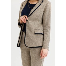 Lemams Butik Marka Model Klasik Ceket Pantolon Takım - Camel