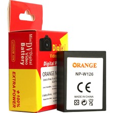 Orange Fujifilm İÇİNNP-W126 Batarya