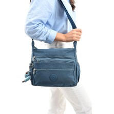 Klinkır Omuz Çantası Çapraz Askılı Postacı Çanta Çok Cepli Günlük Kullanıma Uygun 30*23 cm