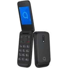 5 Mp ve Altı 2057D Tuşlu Kapaklı Kameralı Distiribitör Garantili Cep Telefonu Siyah 1500 VE Altı Mi