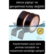 Svein 2 Ad. 20 mt Yalıtım Izole Pvc Elektrik Bandı Su Geçirmez Sızdırmaz Koruma Bant Siyah