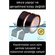 Svein 4 Ad. 20 mt Yalıtım Izole Pvc Elektrik Bandı Su Geçirmez Sızdırmaz Koruma Bant Siyah