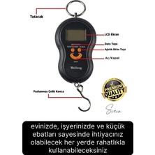 Portable Elektronik Çengelli Tartı El Kantarı Askı Mini Taşınabilir Terazi 40 kg Bagaj Ağırlık Ölçme