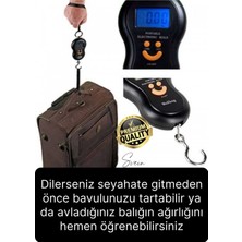 Portable Elektronik Çengelli Tartı El Kantarı Askı Mini Taşınabilir Terazi 40 kg Bagaj Ağırlık Ölçme