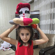 Zivzik Sekiz Kollu Rakamlı Ahtapot Peluş Oyuncak 30 CM