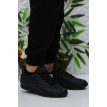 Lescon Neptun 5 Siyah Rahat Esnek Sneaker Spor Ayakkabı