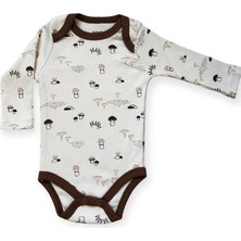 Necix's Altıntaş Baby Mantar Desenli Body Altı Üçlü Takım