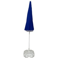 Mega Şemsiye 10 Telli Kalın Polyester Kumaşlı Balkon, Plaj Şemsiyesi (Bidon Hariç)