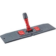 Mediterian Orlon Mavi Statik Toz Mop Takımı Seti - 50 Cm. - 10 Adet Mop + Mop Tutucu + Sap - 1 Takım