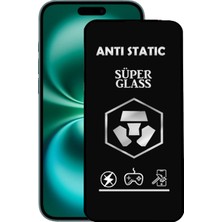 Caseart Apple iPhone 16 Plus Tam Kaplayan Anti Statik Dayanıklı Süper Cam Ekran Koruyucu