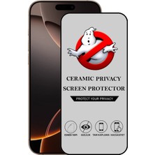 Caseart Apple iPhone 16 Pro Max Tam Kaplayan Parlak Seramik Nano Esnek Hayalet Ekran Koruyucu