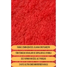 Tekno Trust 3 Katlı Mikrofiber Havlu Mop Paspas Yedek Ucu Yedek Mop Paspas