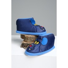 Oksit Karakter Nakışlı Kaydırmaz Taban Termal Isı Kreş Ev Okul Ayakkabısı Bebek Çocuk Panduf Ev Botu