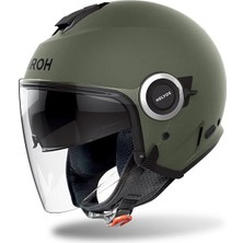 Aıroh Helyos Mılıtary Green Matt Kask