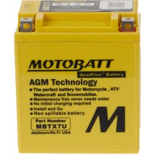 Motobatt Honda Crf 250 Akü Mbtx7U