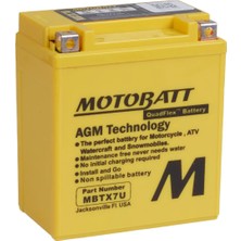 Motobatt Honda Crf 250 Akü Mbtx7U