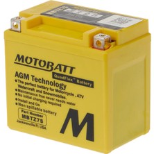 Motobatt Quadflex 4 Kutup 6.5 Amper Akü