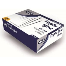 Mas Toplu İğne 28 mm 20 Gr. 330 Adet Renk Seçenekleri ile Kullanıma Uygun