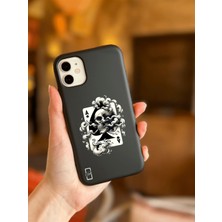 Dali Design iPhone 11 Lansman Kılıf Skullcard