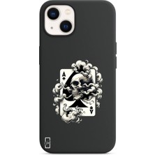 Dali Design iPhone 14 Lansman Kılıf Skullcard