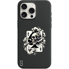 Dali Design iPhone 15 Pro Max Lansman Kılıf Skullcard
