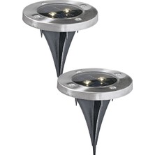 Ideen Welt  Solar Yuvarlak Lamba 2lı