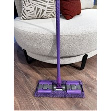 Tekno Trust Mandallı Mop Yer Cam Fayans Parke Yüzeylerde Sleepye Uyumlu Magic Mop Mikrofiber