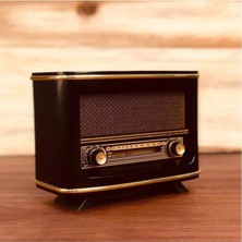 Mediterian Yeni Sezon Nostaljik Ahşap Radyo Istanbul Model Retro Radyo