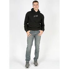 Lee Cooper Jagger Normal Bel Dar Kesim Düz Paça Gri Erkek Jean Pantolon