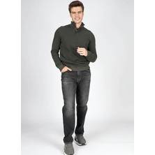 Lee Cooper Ricky Yüksek Bel Normal Kesim Düz Paça Francesca Mbk Mid Erkek Jean Pantolon