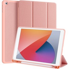 Forestl Digital iPad 10.2 (2019 2020 2021) Üç Katlı Stand Pu Deri Akıllı Tablet Kılıfı (Yurt Dışından)