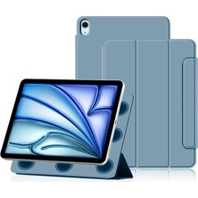 Forestl Digital iPad Air 13 (2024 M2) Stand Manyetik Pu Deri Flip Tablet Kılıfı (Yurt Dışından)