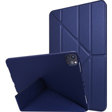 Forestl Digital iPad Pro 13 (2024) Origami Standı Pu Deri Silikon Tablet Kılıfı (Yurt Dışından)