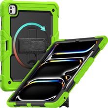 Forestl Digital iPad Pro 13 (2024) Stand Case Pc Silikon Ekran Filmi omuz Askısı Tablet Kılıfı (Yurt Dışından)