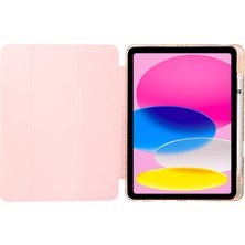 Forestl Digital iPad 10.9 (2022) Üç Katlı Standlı Akıllı Pu Deri Akrilik Tpu Tablet Kılıfı (Yurt Dışından)