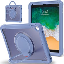 Forestl Digital iPad Air (2013) AIR 2 ipad Pro 9 7 Inç (2016) Stand Pc Tpu Tutma Kolu Lavanta Tablet Kılıfı (Yurt Dışından)