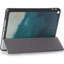 Forestl Digital Desen Baskı Deri Stand Koruyucu iPad 10.2 Kalem Yuvası (2019 2020 2021) bej Tablet Kılıfı (Yurt Dışından)