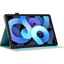 Forestl Digital iPad Air (2020 2022) Pu Deri Kart Tutucu Stand Folio Akıllı Tablet Kılıfı (Yurt Dışından)