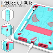Forestl Digital iPad 10.9 (2022) Koruyucu Düşme Önleyici Örümcek Stili Pc Silikon Stand Kayışlı Nane i Tablet Kılıfı (Yurt Dışından)